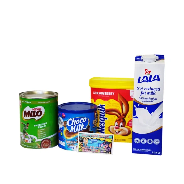 Leche Lala, Choco Milk, Nesquik y Milo