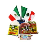 Mayonesa B/B, ketchup B/B y salsa verde B/B