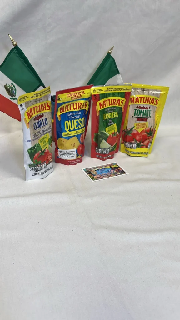 Salsas naturales centroamericanas