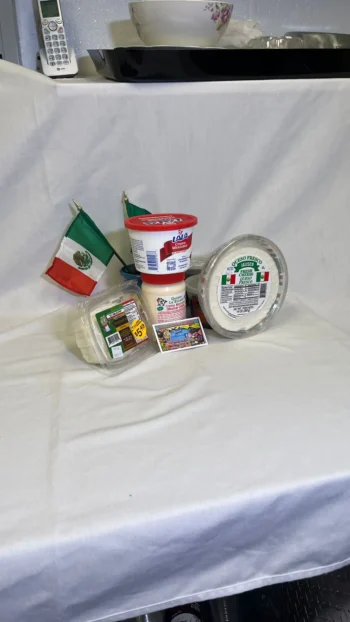 Queso mexicano Jalisco y crema La Ricura