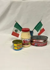 Atún Dolores, mayonesa McCormick y sardina mexicana